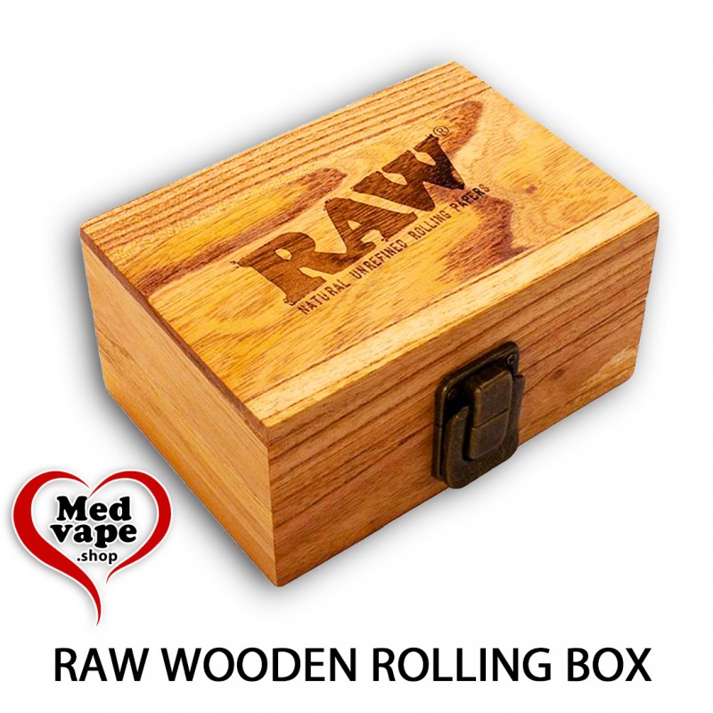 RAW WOODEN ROLLING BOX - Sverige Sweden - Sweden Warehouse