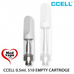 0.5ML CCELL® 510 CARTRIDGE EMPTY MEDVAPE